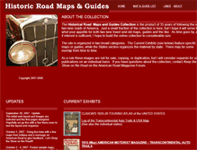 Tablet Screenshot of historicalroadmaps.com